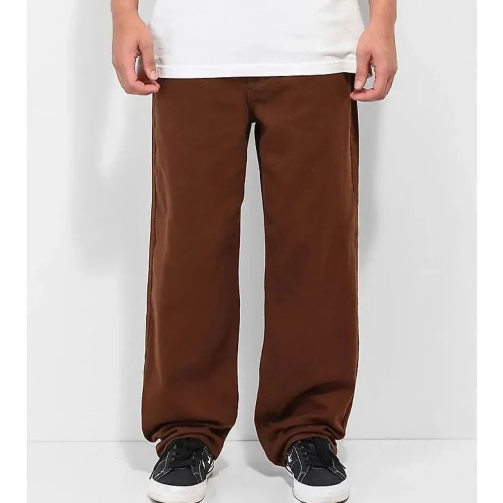 Empyre Relax Loose Fit Brown Skate Jeans Pants Sz 32 Y2K Men’s